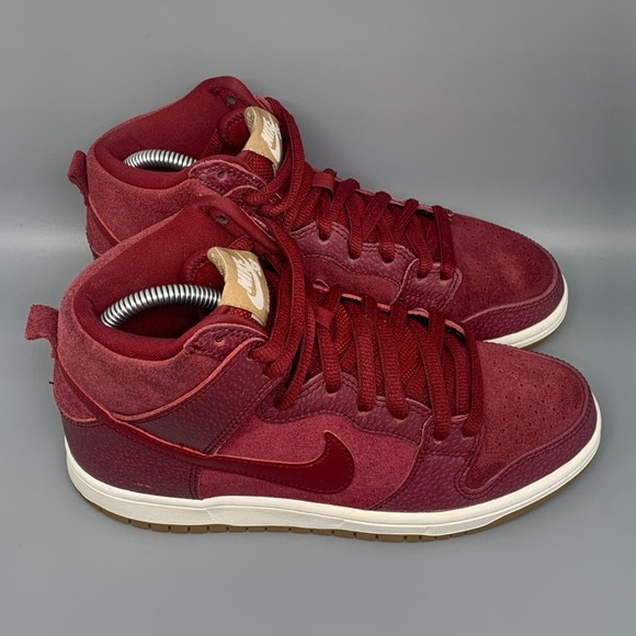 Nike SB Dunk Pro High Red Filbert Shoes 305050-662 Men’s Sz 6 / Women’s Sz 7.5 - Picture 1 of 10